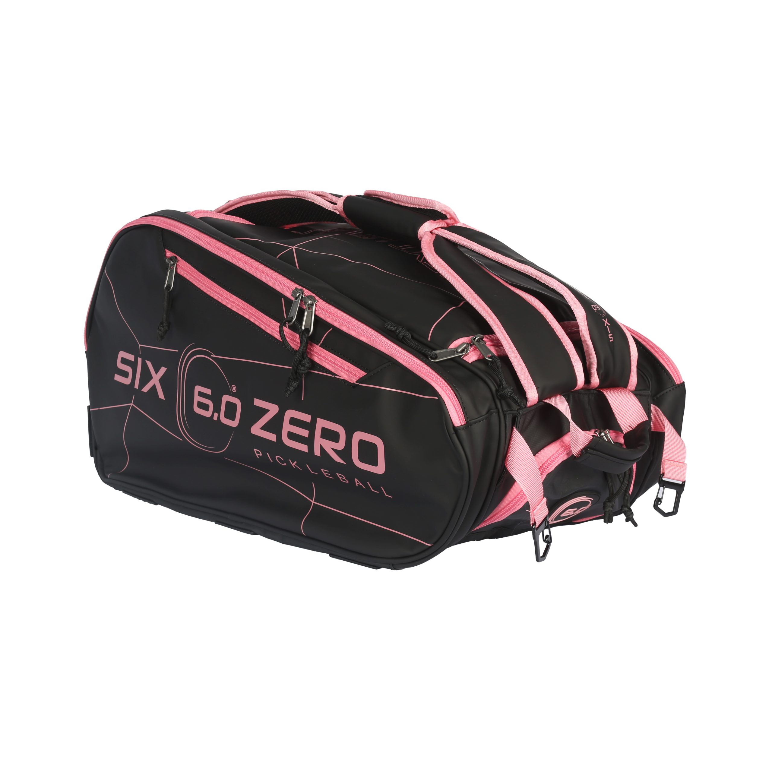 Six Zero Pro Tour Bag Cherry/Black trim - Image 4