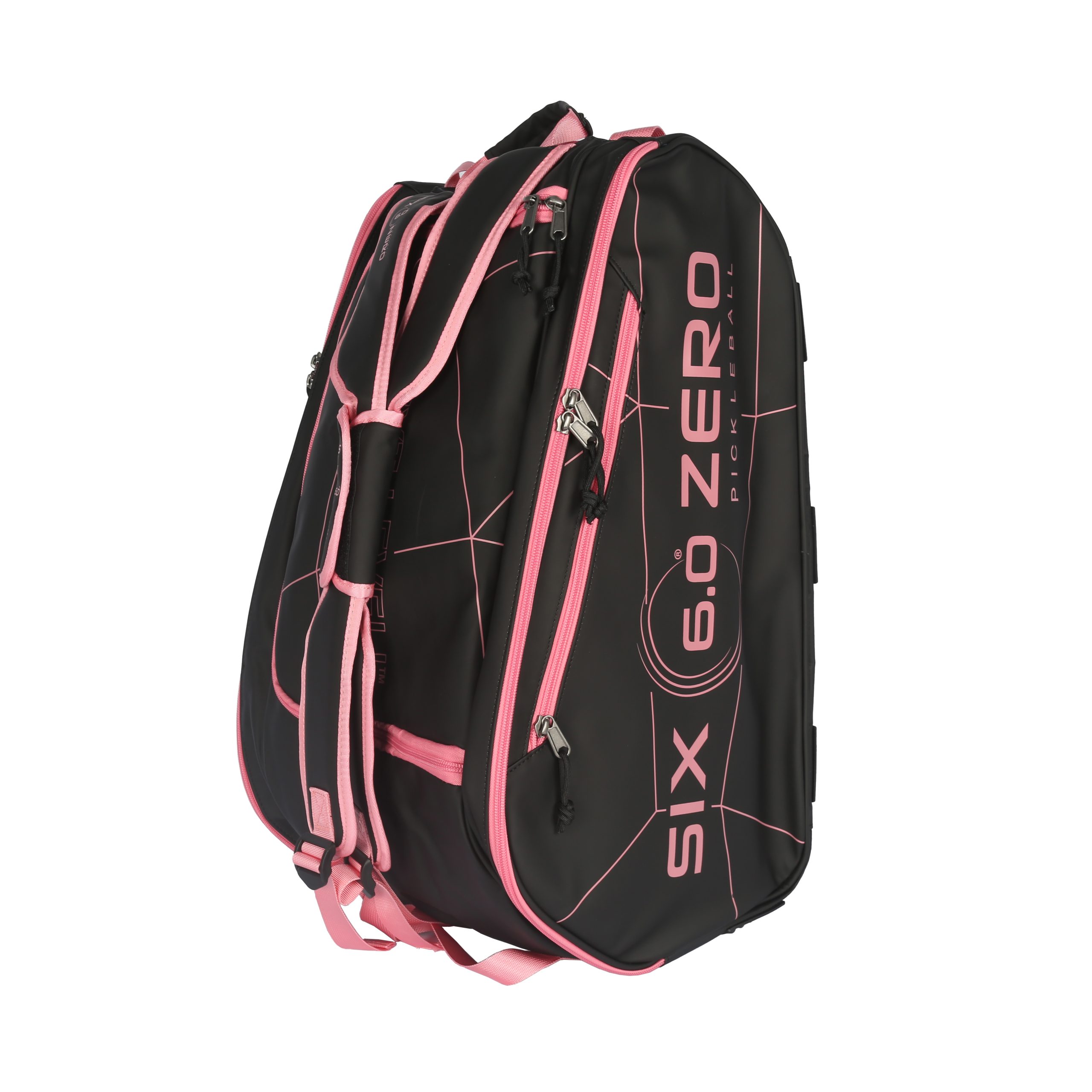 Six Zero Pro Tour Bag Cherry/Black trim - Image 6